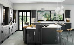 Iona Oak Inframe Painted Graphite
